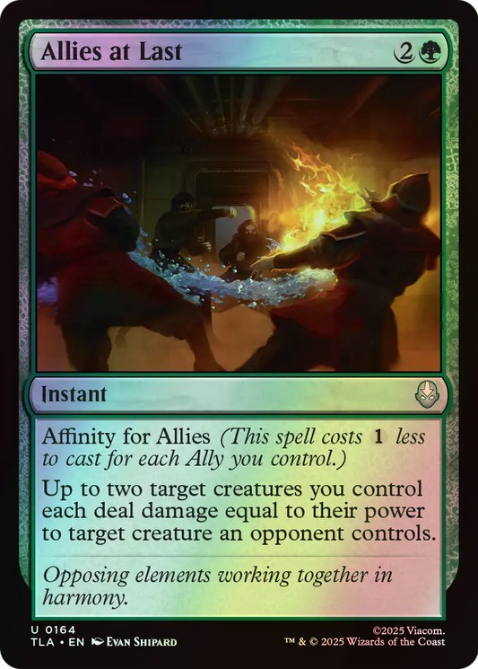 Allies at Last (TLA) #164 [EN/F] s/o