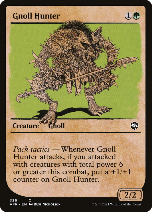 Gnoll Hunter (AFR) #326 [EN/N]