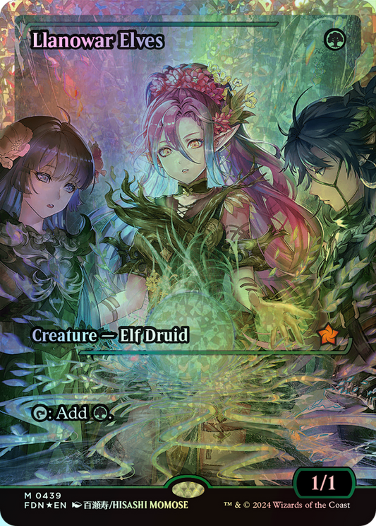 Llanowar Elves - Fracture Foil (FDN) #439 [EN/F] s/o