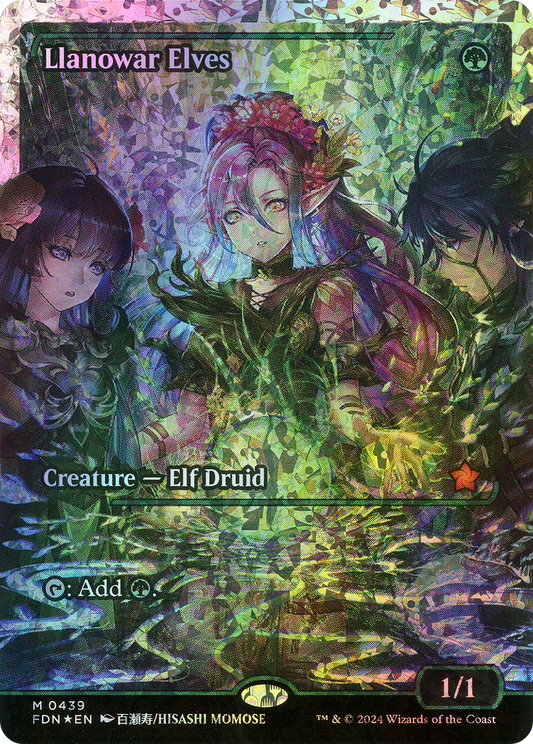 Llanowar Elves - Fracture Foil (FDN) #439 [EN/F] s/o