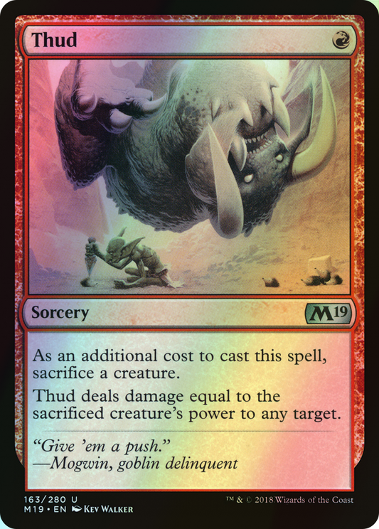 Thud (M19) #163 [EN/F] s/o