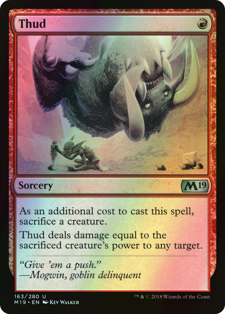 Thud (M19) #163 [EN/F] s/o