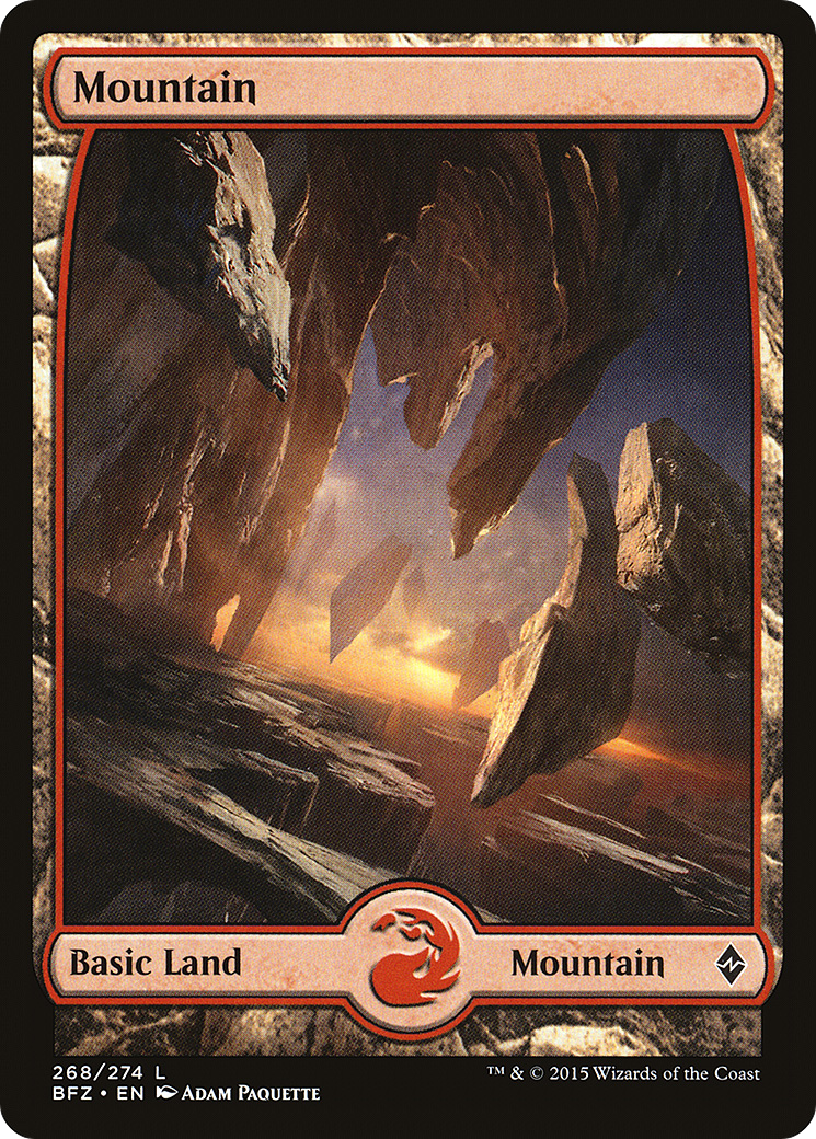 Mountain (BFZ) #268 [EN/N] s/o
