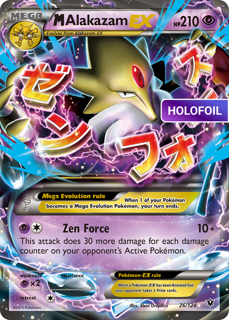 M Alakazam-EX (FCO) #26 [EN/H]