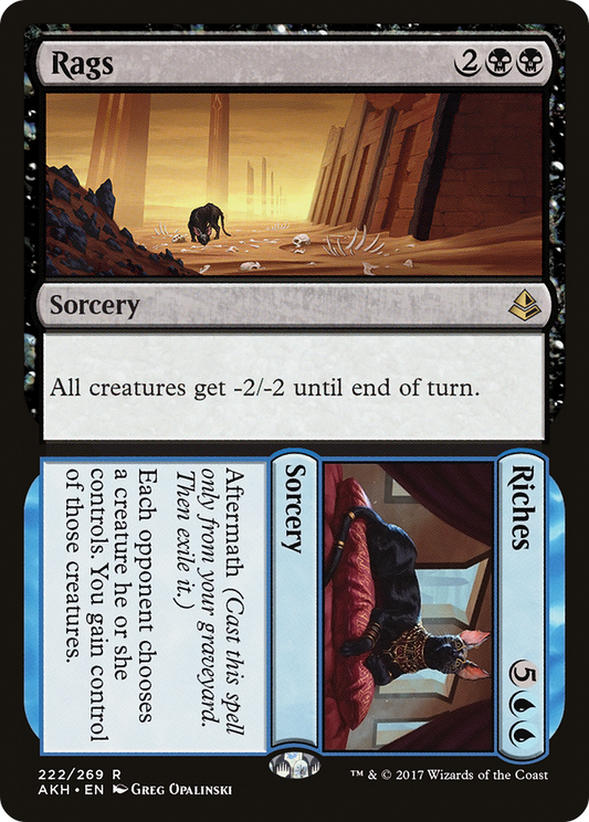 Rags // Riches (AKH) #222 [EN/N]