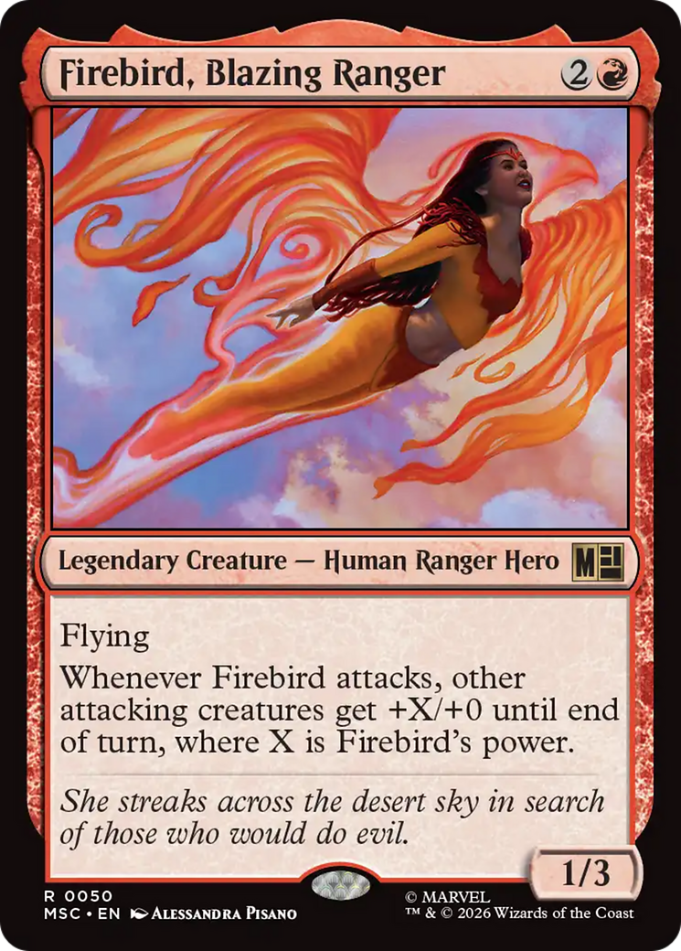 Firebird, Blazing Ranger (MSC) #50 [EN/N]