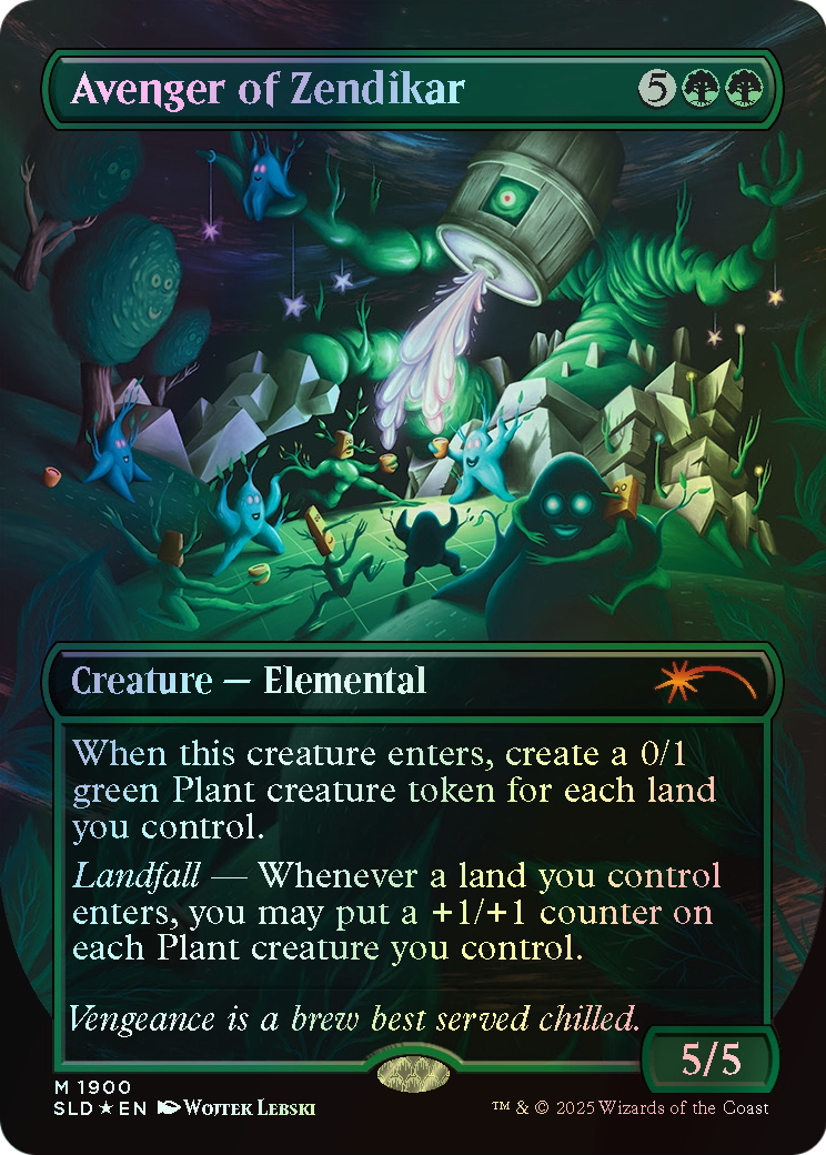 Avenger of Zendikar - Rainbow Foil (SLD) #1900 [EN/F]