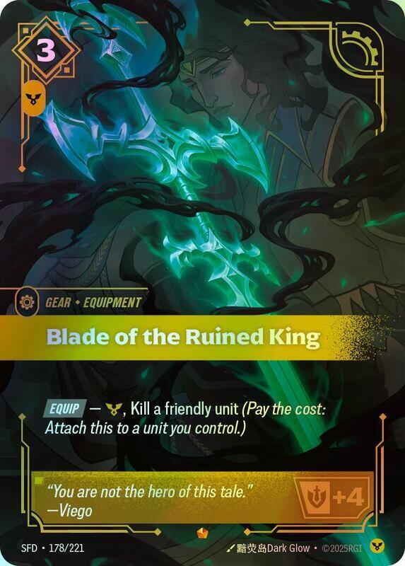 Blade of the Ruined King (SFD) #178 [EN/F] s/o