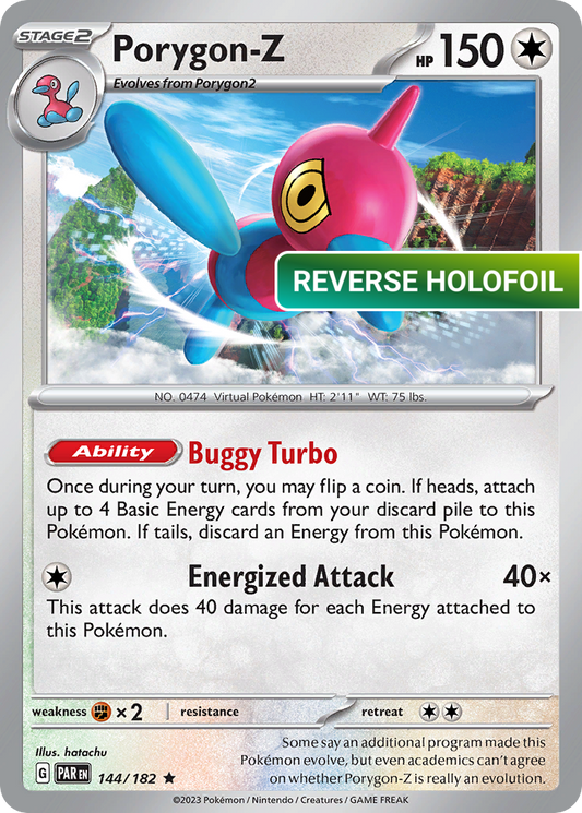 Porygon-Z (PAR) #144 [EN/R] s/o