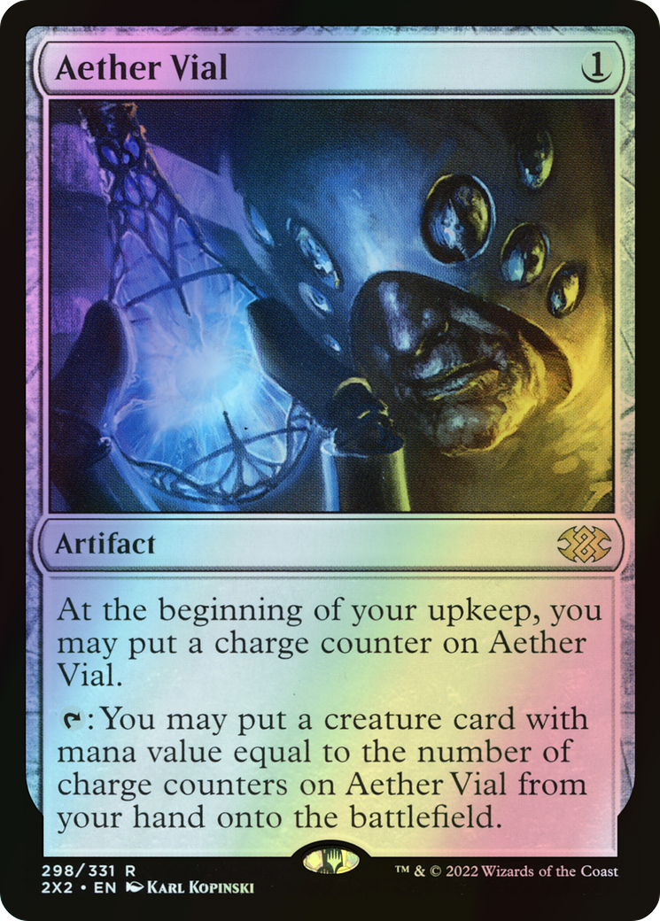 Aether Vial (2X2) #298 [EN/F] s/o