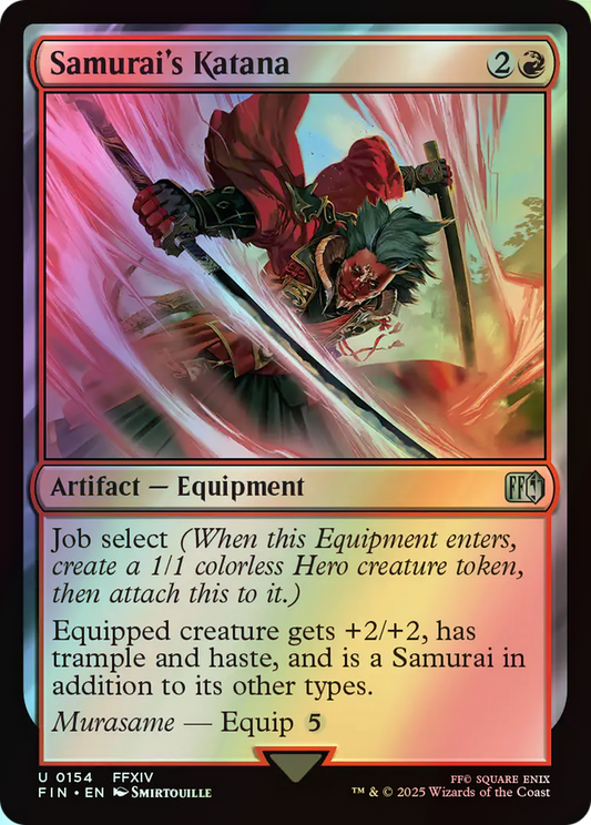 Samurai's Katana (FIN) #154 [EN/F] s/o