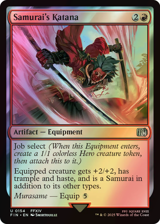 Samurai's Katana (FIN) #154 [EN/F] s/o