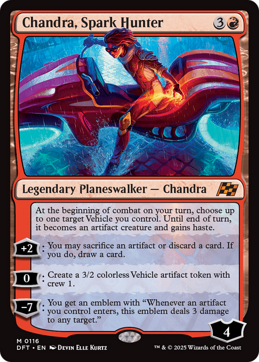 Chandra, Spark Hunter (DFT) #116 [EN/N] s/o
