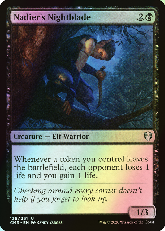 Nadier's Nightblade (CMR) #136 [EN/F]