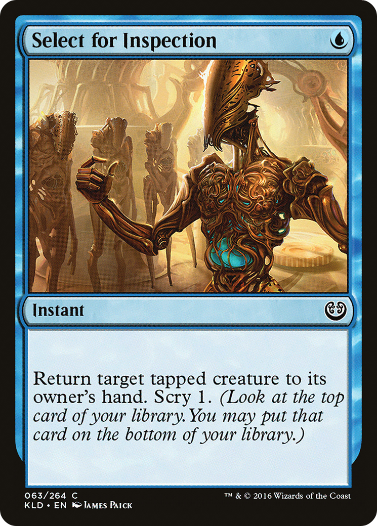 Select for Inspection (KLD) #63 [EN/N]