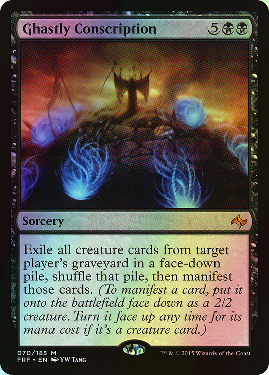 Ghastly Conscription (FRF) #70 [EN/F]