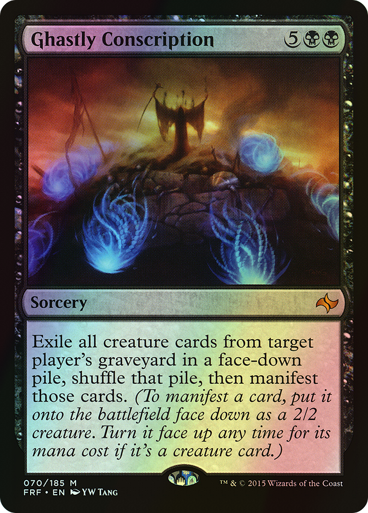 Ghastly Conscription (FRF) #70 [EN/F] s/o