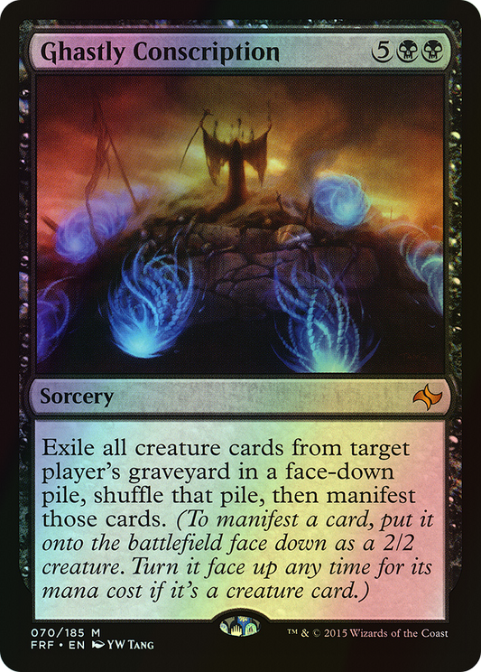 Ghastly Conscription (FRF) #70 [EN/F]