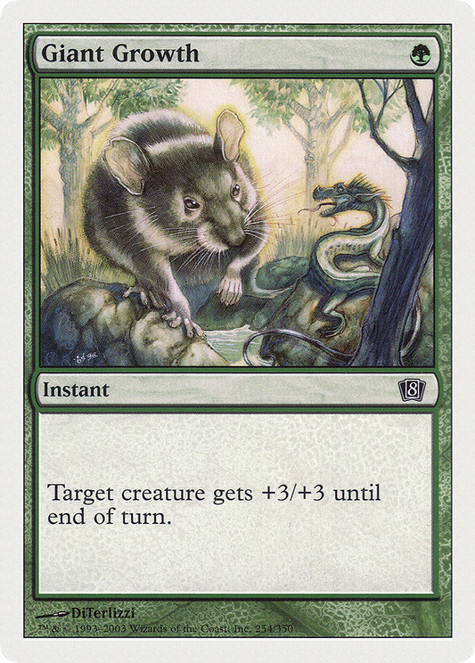 Giant Growth (8ED) #254 [EN/N]