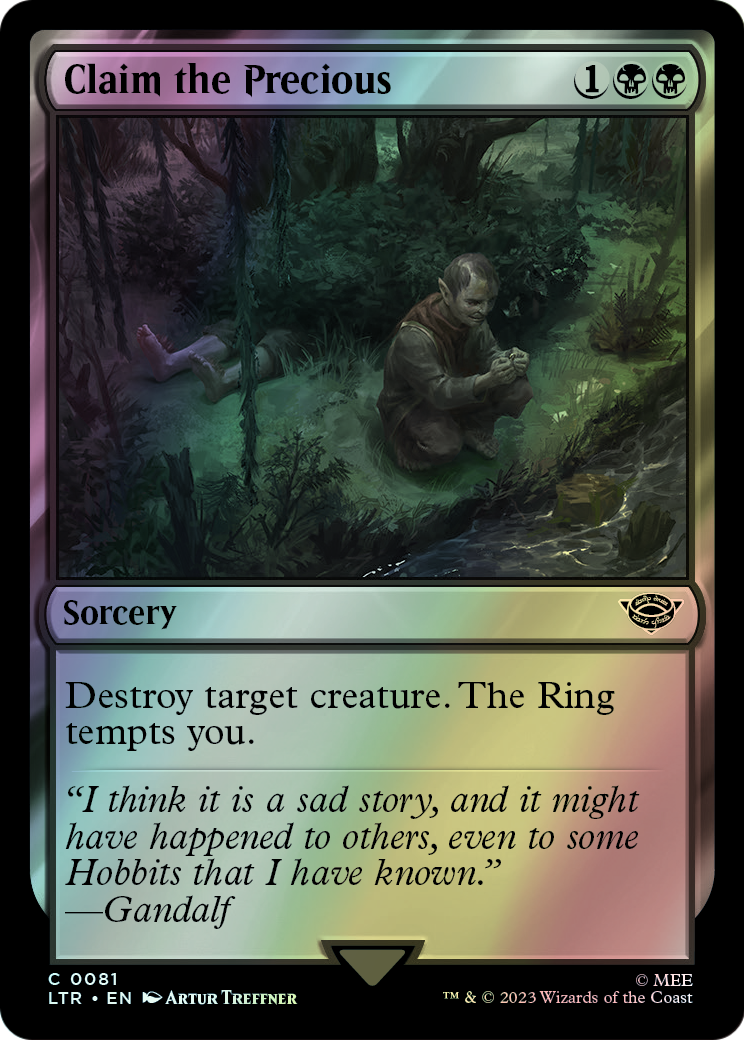 Claim the Precious (LTR) #81 [EN/F] s/o