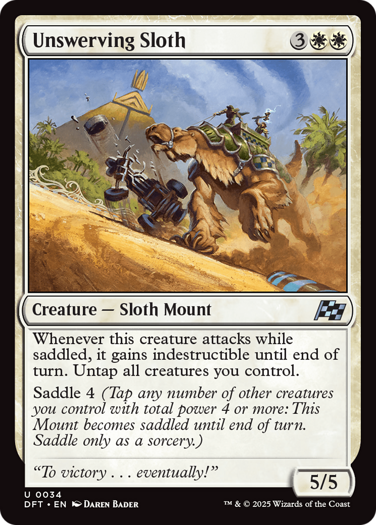 Unswerving Sloth (DFT) #34 [EN/N]