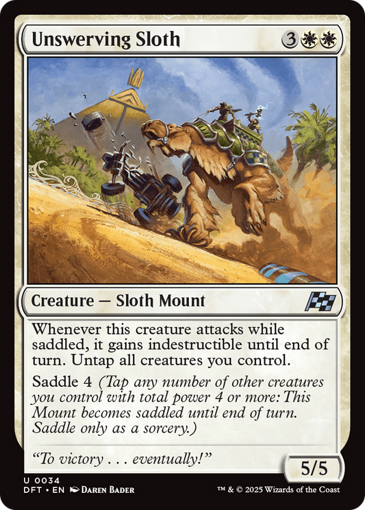 Unswerving Sloth (DFT) #34 [EN/N]