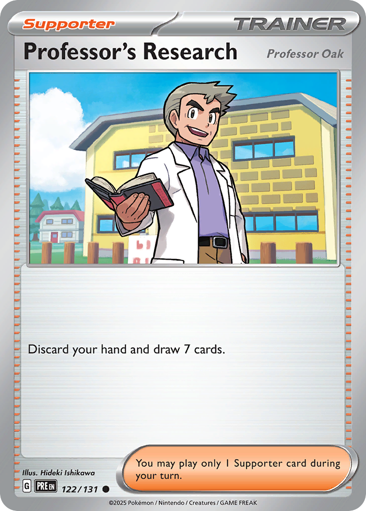 Professor's Research [Professor Oak] (PRE) #122_V1 [EN/N] s/o