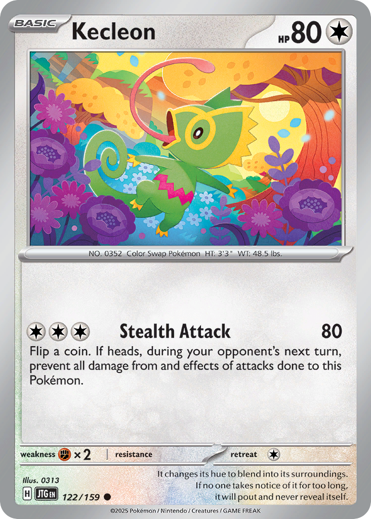 Kecleon (JTG) #122 [EN/N] s/o