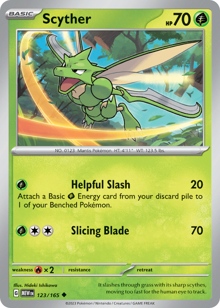 Scyther (MEW) #123 [EN/N]