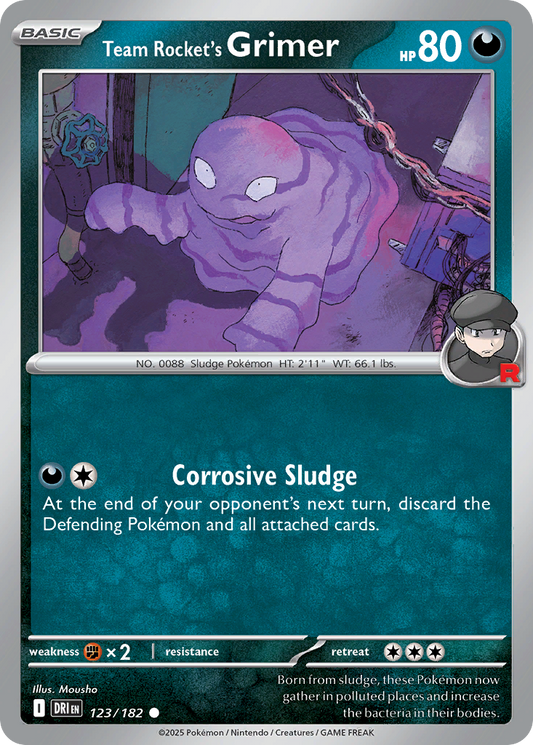 Team Rocket's Grimer (DRI) #123 [EN/N]