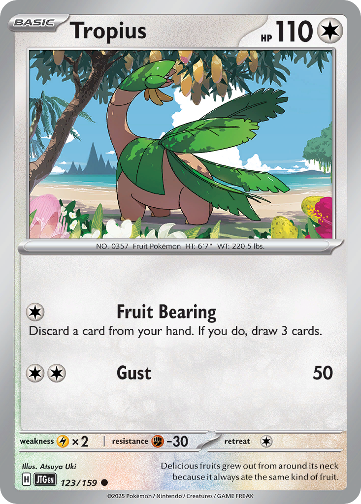 Tropius (JTG) #123 [EN/N] s/o