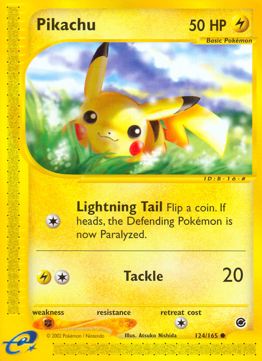Pikachu (EX) #124 [EN/N]