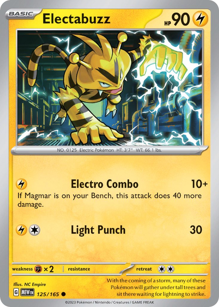 Electabuzz (MEW) #125 [EN/N]