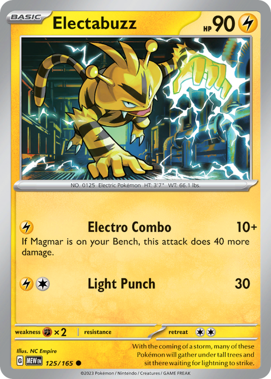 Electabuzz (MEW) #125 [EN/N]