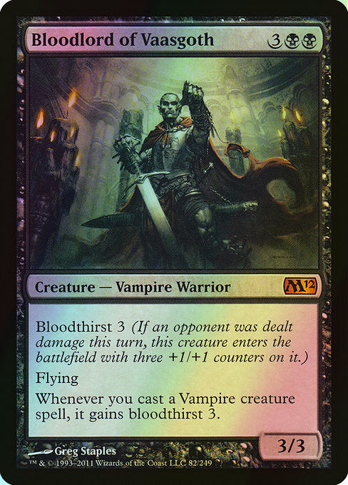 Bloodlord of Vaasgoth (M12) #82 [EN/F]