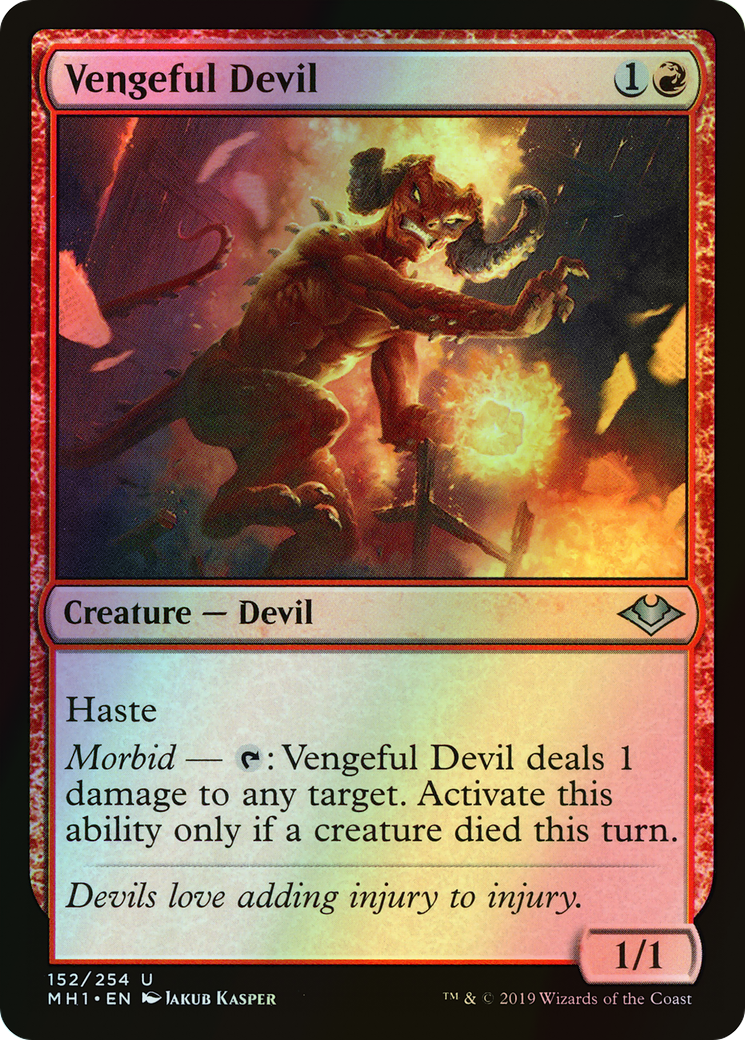 Vengeful Devil (MH1) #152 [EN/F]
