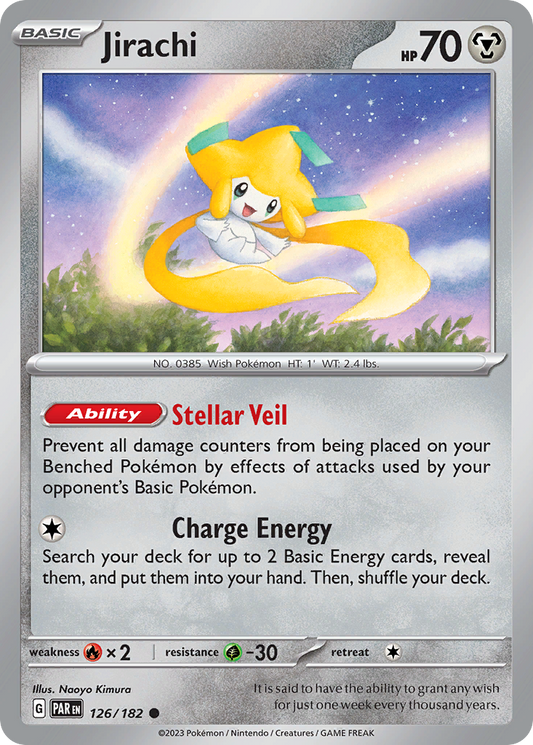 Jirachi (PAR) #126 [EN/N] s/o