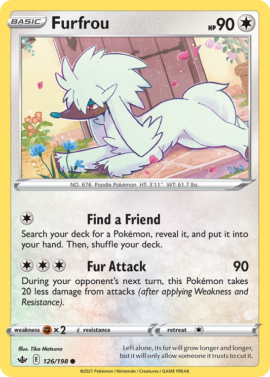 Furfrou (CRE) #126 [EN/N] s/o