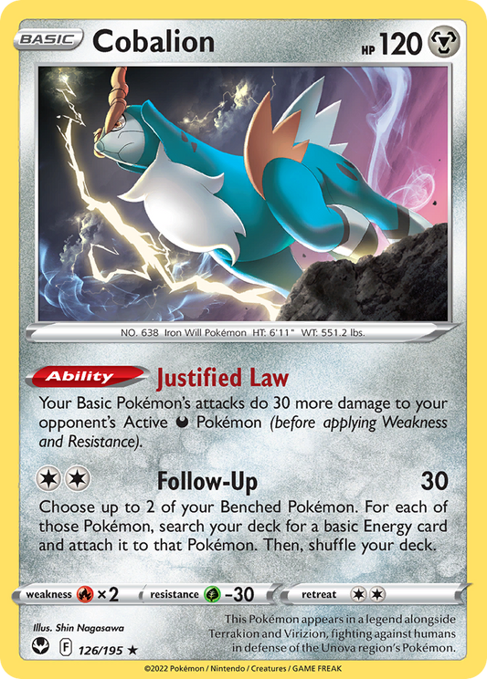 Cobalion (SIT) #126 [EN/N] s/o