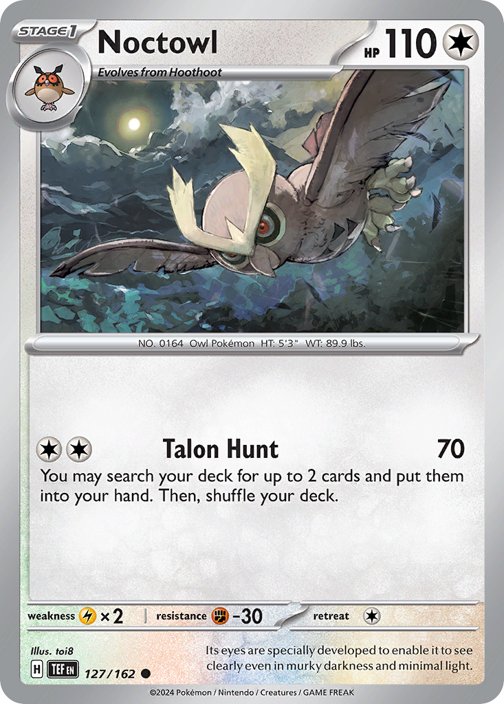 Noctowl (TEF) #127 [EN/N] s/o