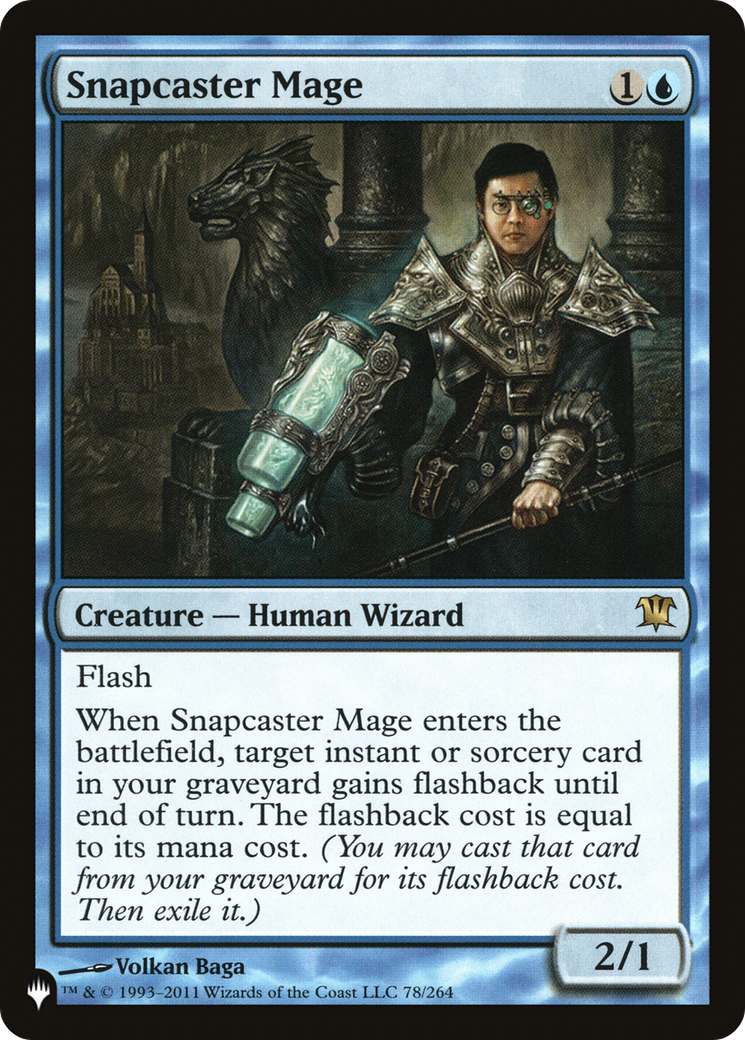 Snapcaster Mage (PLST) #ISD-78 [EN/N] s/o