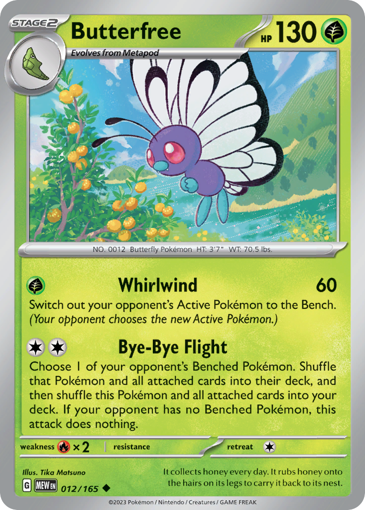 Butterfree (MEW) #12 [EN/N]