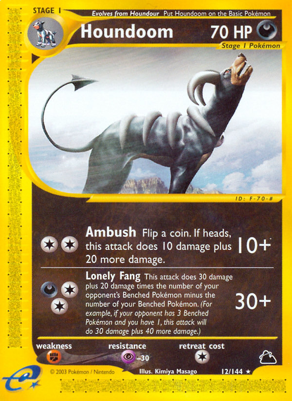 Houndoom (SK) #12 [EN/N]