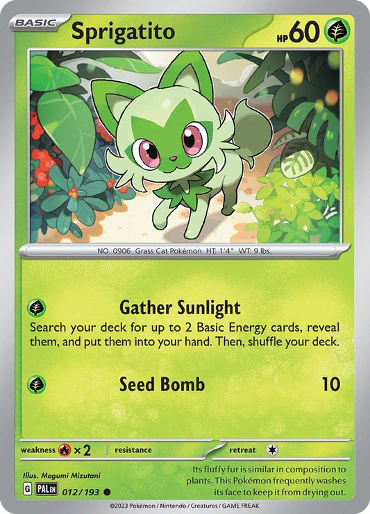 Sprigatito - 012/193 (PAL) #012 [EN/N] s/o