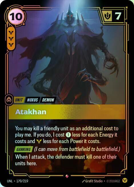 Atakhan (UNL) #170 [EN/F] s/o