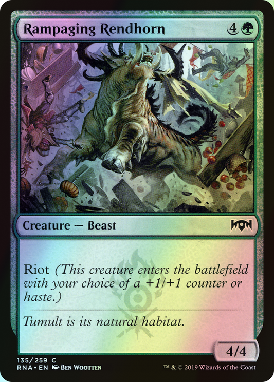 Rampaging Rendhorn (RNA) #135 [EN/F]
