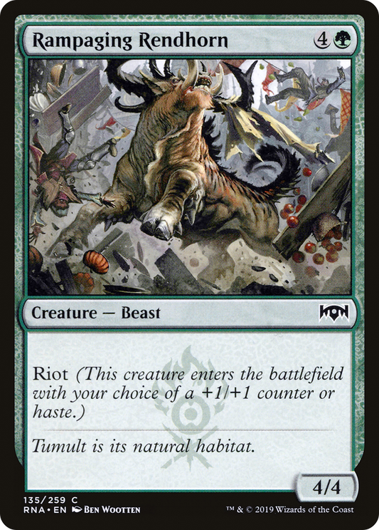Rampaging Rendhorn (RNA) #135 [EN/N]
