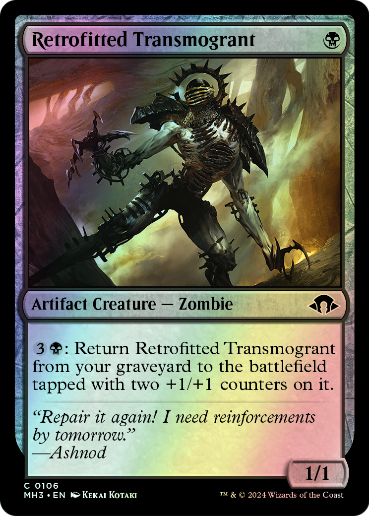 Retrofitted Transmogrant (MH3) #106 [EN/F] s/o