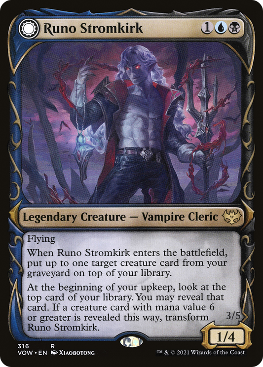 Runo Stromkirk // Krothuss, Lord of the Deep (VOW) #316 [EN/N] s/o