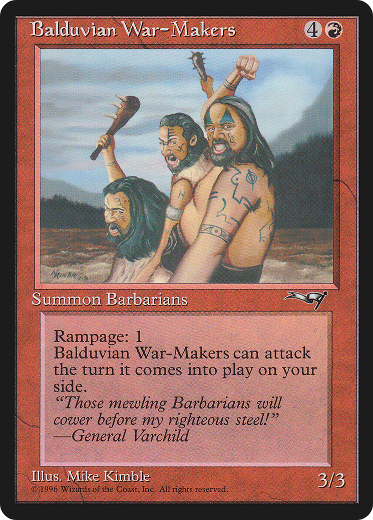 Balduvian War-Makers (ALL) #66a [EN/N]